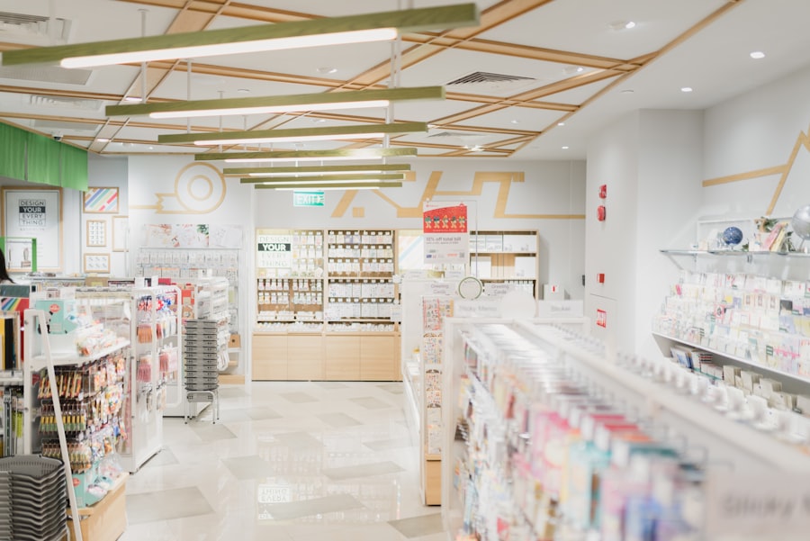 Interior de la farmacia